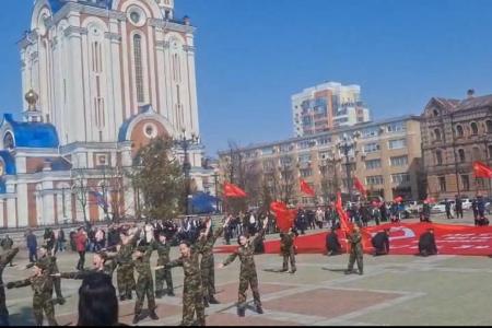 Хабаровский край присоединился к Всероссийскому маршу-эстафете «Наша Великая Победа»