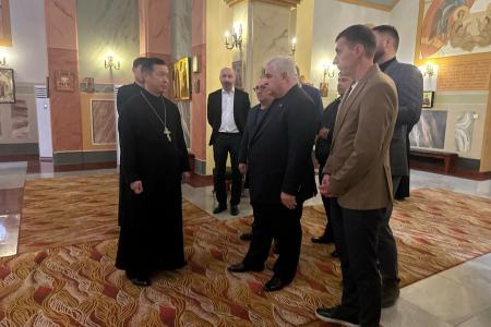 Делегация КПРФ во главе с К.К. Тайсаевым продолжает работу в КНДР
