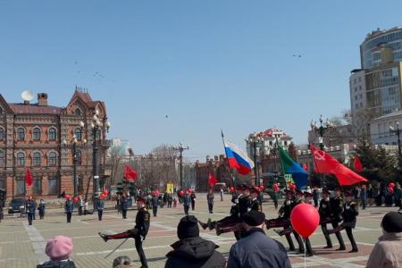 Хабаровский край присоединился к Всероссийскому маршу-эстафете «Наша Великая Победа»