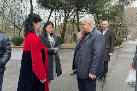 Делегация КПРФ под руководством К.К. Тайсаева продолжает работу в Корейской Народно-Демократической Республике