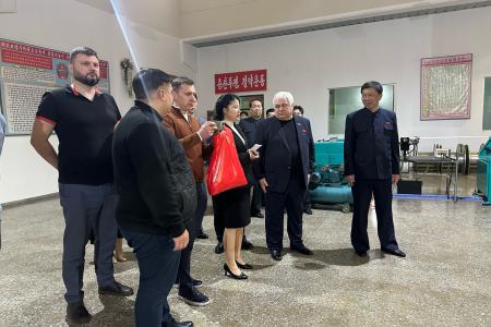 Делегация КПРФ под руководством К.К. Тайсаева продолжает работу в Корейской Народно-Демократической Республике