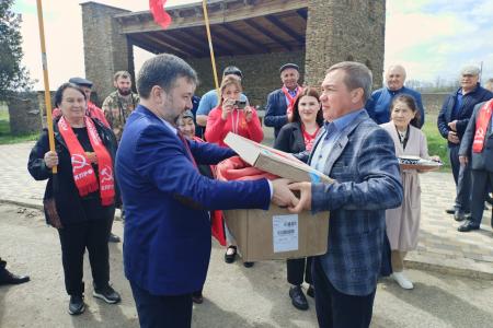 Антифашистский Марш-эстафеты «Наша Великая Победа» в Карачаево-Черкесии
