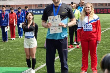 Член ЦК КПРФ Марат Музаев занял призовое место в Международном Пхеньянском забеге