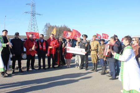 Марш-эстафета “Наша Великая Победа” в Башкирии