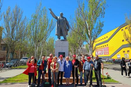 Ленинский субботник в Запорожской области