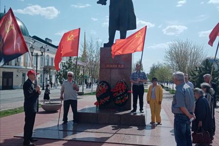 Память о Ленине священна на Тамбовщине