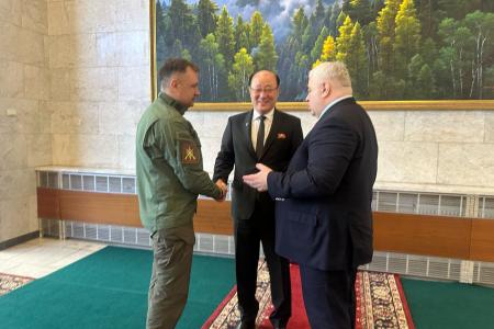 К.К. Тайсаев посетил Посольство КНДР в России