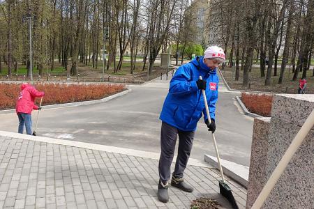 Рейд чистоты на мемориале «Красная Талка» в Иванове