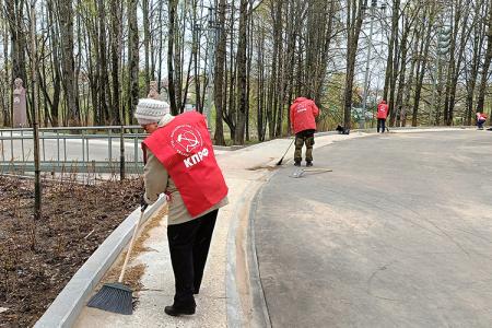 Рейд чистоты на мемориале «Красная Талка» в Иванове