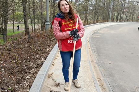 Рейд чистоты на мемориале «Красная Талка» в Иванове
