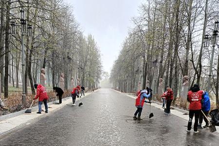 Рейд чистоты на мемориале «Красная Талка» в Иванове