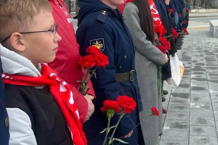 Марш "Наша великая Победа» на Сахалине