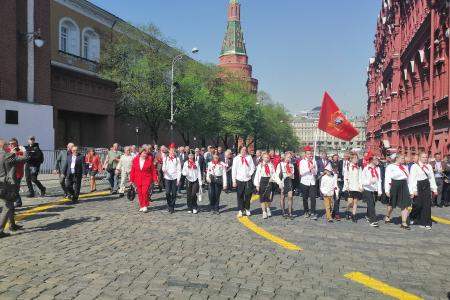 КПРФ и сторонники нашей партии отметили в Москве 155-летие со дня рождения В.И. Ленина