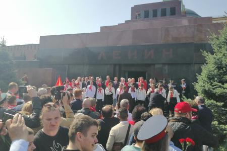 КПРФ и сторонники нашей партии отметили в Москве 155-летие со дня рождения В.И. Ленина