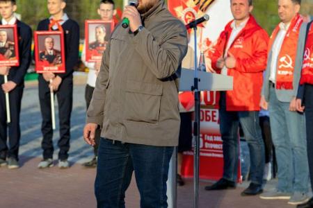 В Пензе прошел марш-эстафета «Наша Победа»