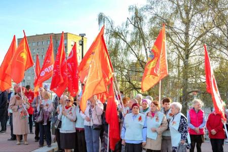 В Пензе прошел марш-эстафета «Наша Победа»