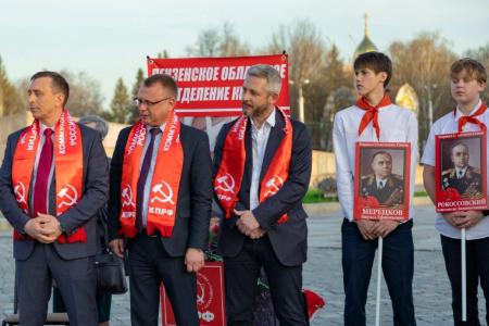 В Пензе прошел марш-эстафета «Наша Победа»