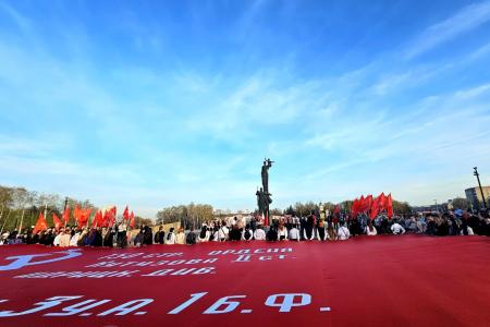 В Пензе прошел марш-эстафета «Наша Победа»