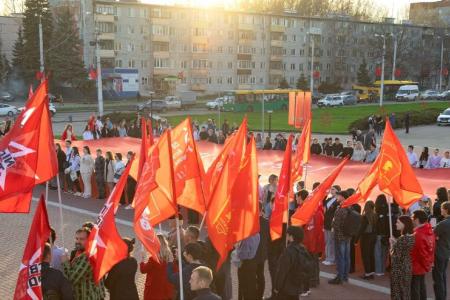 В Пензе прошел марш-эстафета «Наша Победа»