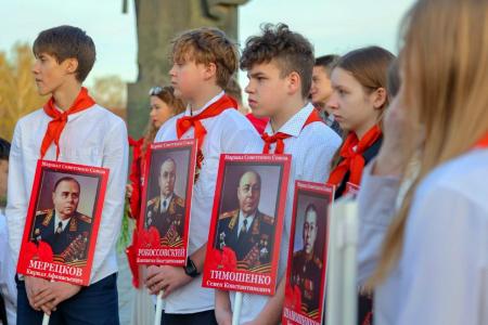 В Пензе прошел марш-эстафета «Наша Победа»