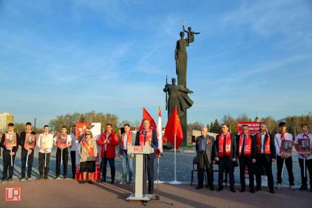 В Пензе прошел марш-эстафета «Наша Победа»