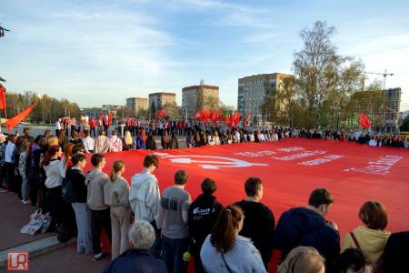 В Пензе прошел марш-эстафета «Наша Победа»
