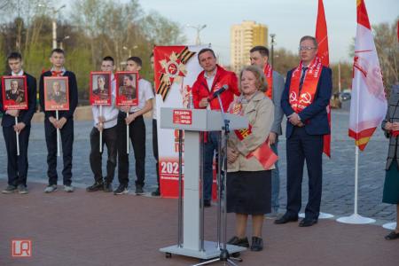 В Пензе прошел марш-эстафета «Наша Победа»
