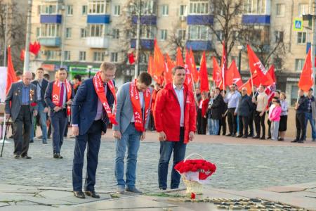 В Пензе прошел марш-эстафета «Наша Победа»