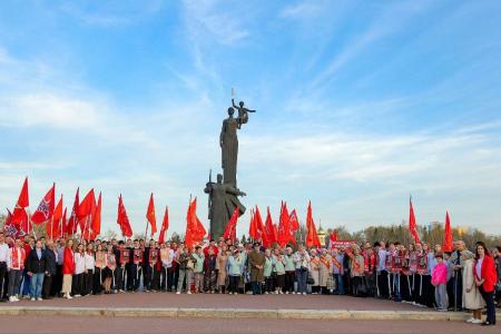 В Пензе прошел марш-эстафета «Наша Победа»