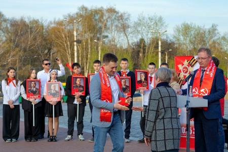В Пензе прошел марш-эстафета «Наша Победа»