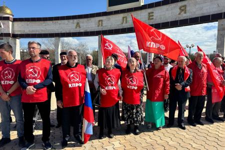 Антифашистский автомарш в республике Чечня