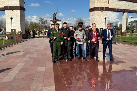 Антифашистский автомарш в республике Чечня