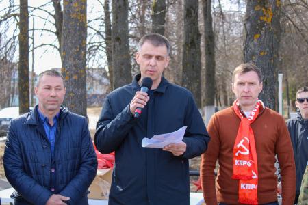 Антифашистский марш-эстафета «Наша Великая Победа» в Удмуртии