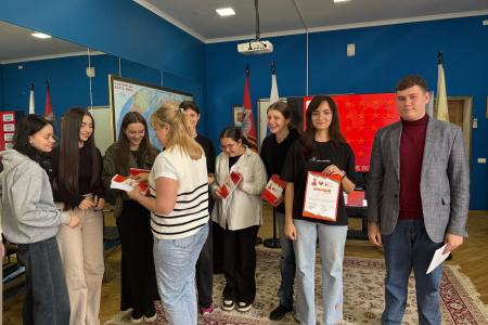 Интеллектуальная игра в рамках федерального комсомольского проекта «Знамя нашей Победы» прошла на Ставрополье