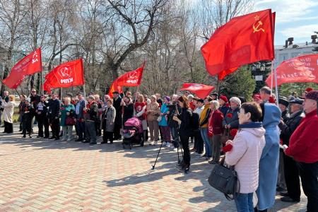 Тюменские коммунисты почтили память В.И. Ленина