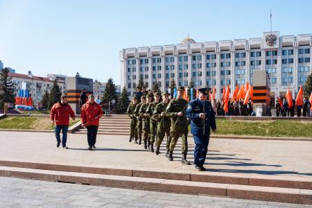 Самарская область приняла марш-эстафету «Наша Великая Победа»