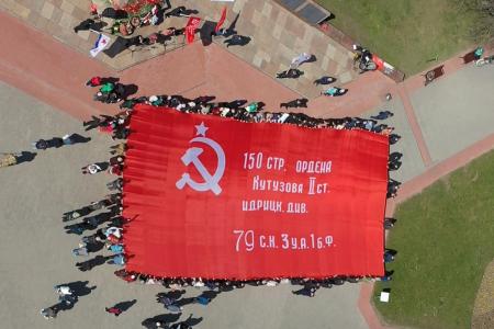 Репортаж о проведении автомарша   «Наша Великая Победа» по северо-западным регионам России
