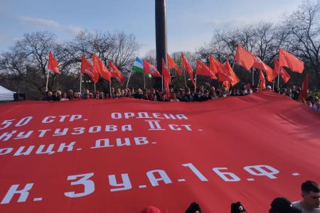 Завершился этап автомарша-эстафеты «Наша Великая Победа» по регионам Северо-Кавказского федерального округа