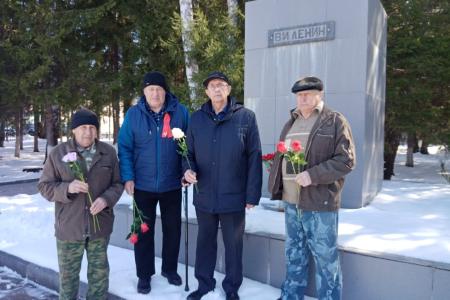 Томские коммунисты достойно отметили 155-летие В.И. Ленина