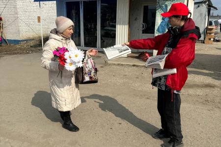 Липецкая область. Ленинский комсомол - это ежедневная борьба за права простого народа!