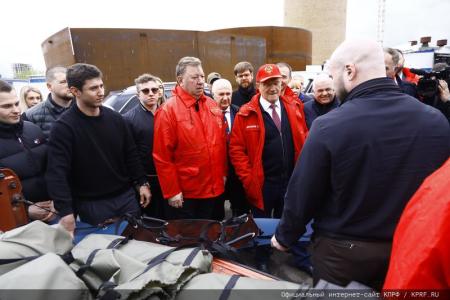 Сто тридцать седьмой гуманитарный конвой от КПРФ к 80-летию Великой Победы