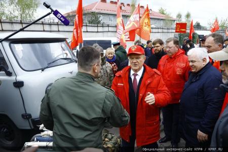 Сто тридцать седьмой гуманитарный конвой от КПРФ к 80-летию Великой Победы
