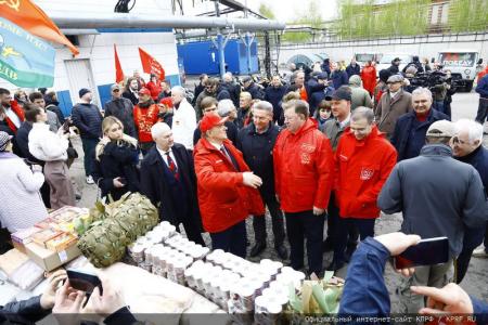 Сто тридцать седьмой гуманитарный конвой от КПРФ к 80-летию Великой Победы