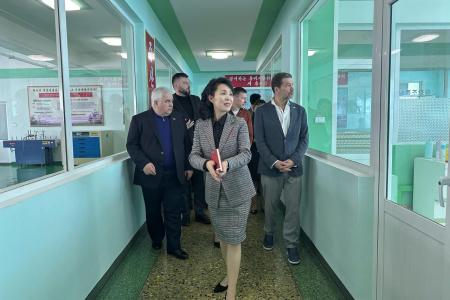 Делегация КПРФ во главе с Казбеком Тайсаевым и Александром Ющенко ведет работу в КНДР