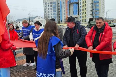 На Ямале завершился двухдневный этап Международного антифашистского марша-эстафеты «Наша Великая Победа»