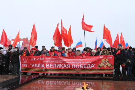 Репортаж о проведении автомарша   «Наша Великая Победа» по северо-западным регионам России