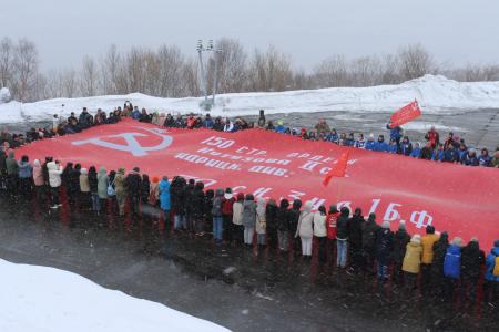 Репортаж о проведении автомарша   «Наша Великая Победа» по северо-западным регионам России