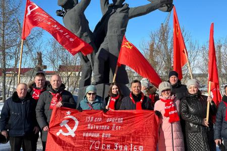 Репортаж о проведении автомарша   «Наша Великая Победа» по северо-западным регионам России