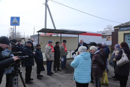 Омская область. Встречи А.А. Алехина в Таврическом и Шербакульском районах