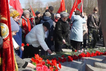 Тюменская область. Торжественный митинг в Тобольске: 155 лет В.И. Ленину и возрождение исторической памяти